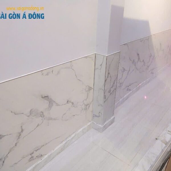 Tấm nhựa ốp tường giả đá cho chân tường