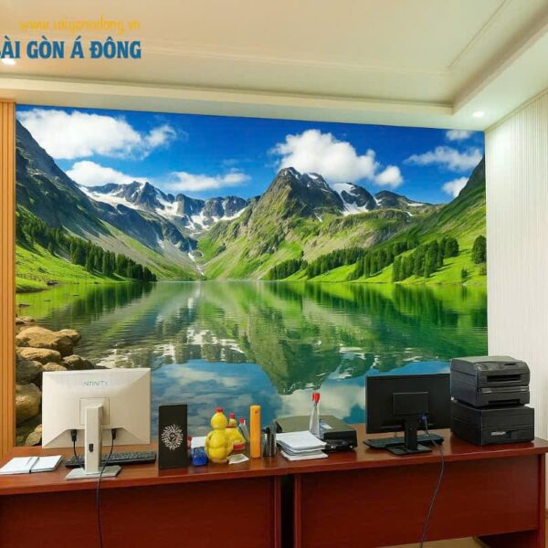 Tranh 3D phong cảnh cho văn phòng sếp