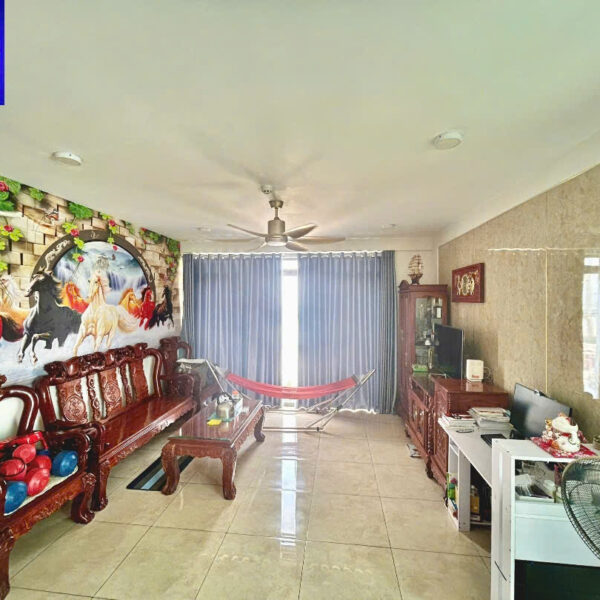 Tranh 3D kết hợp tấm nhựa ốp cho phòng khách